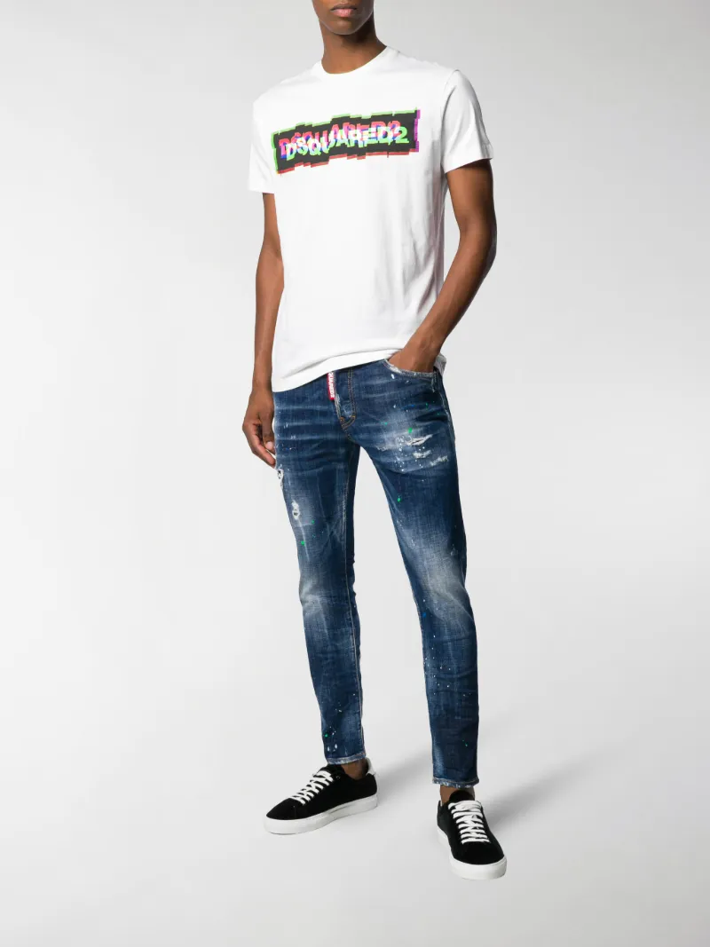 dsquared rave on t shirt