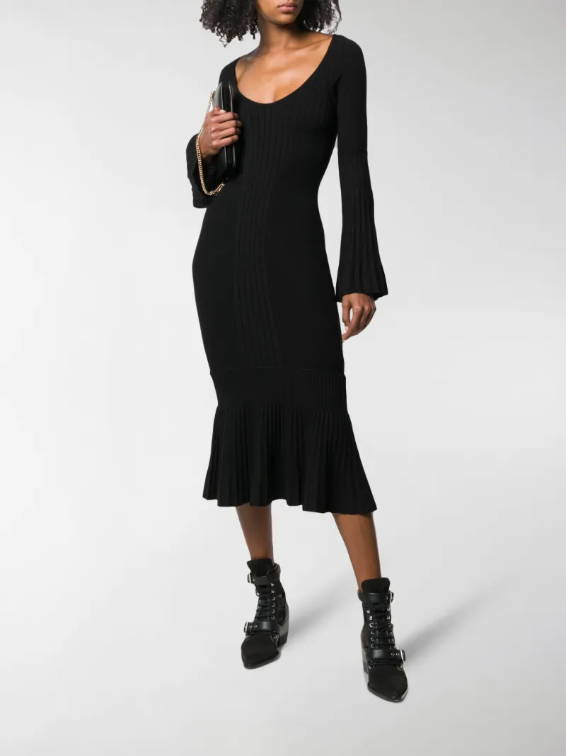 ribbed tube dress