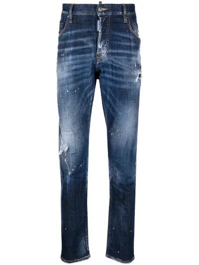 dsquared2 jeans straight leg