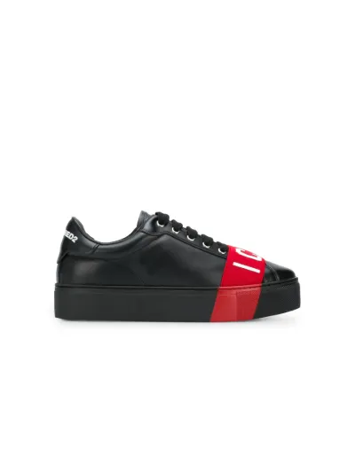 Dsquared2 sneakers icon - di colore nero farfetch lacci neri - Stileo.it