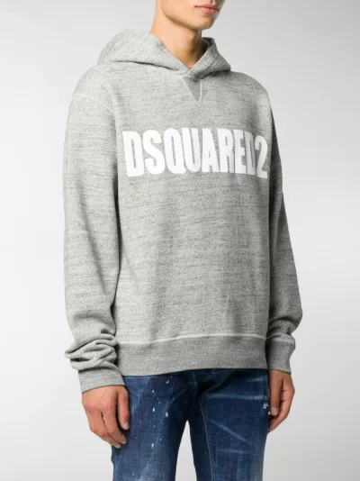 dsquared2 hoodie grey