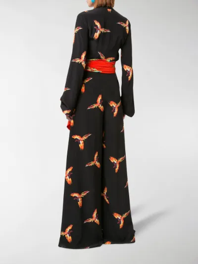 dvf wrap jumpsuit