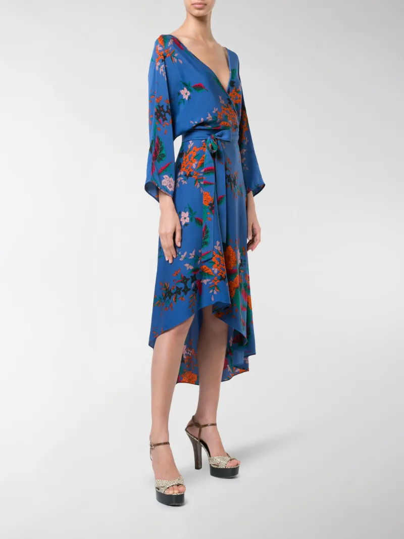 dvf eloise asymmetric dress