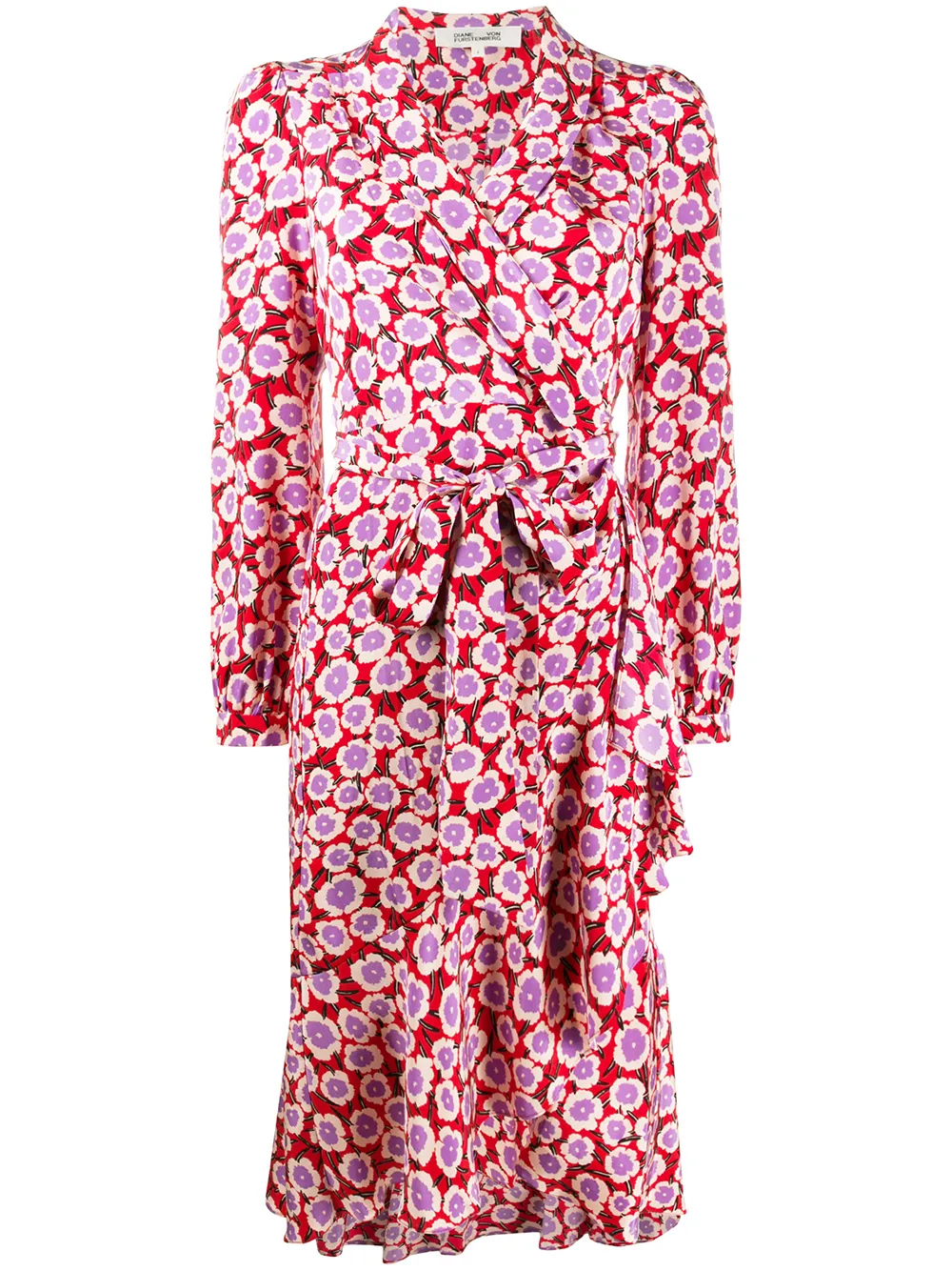 DVF Diane von Furstenberg floral print wrap dress Eraldo FR