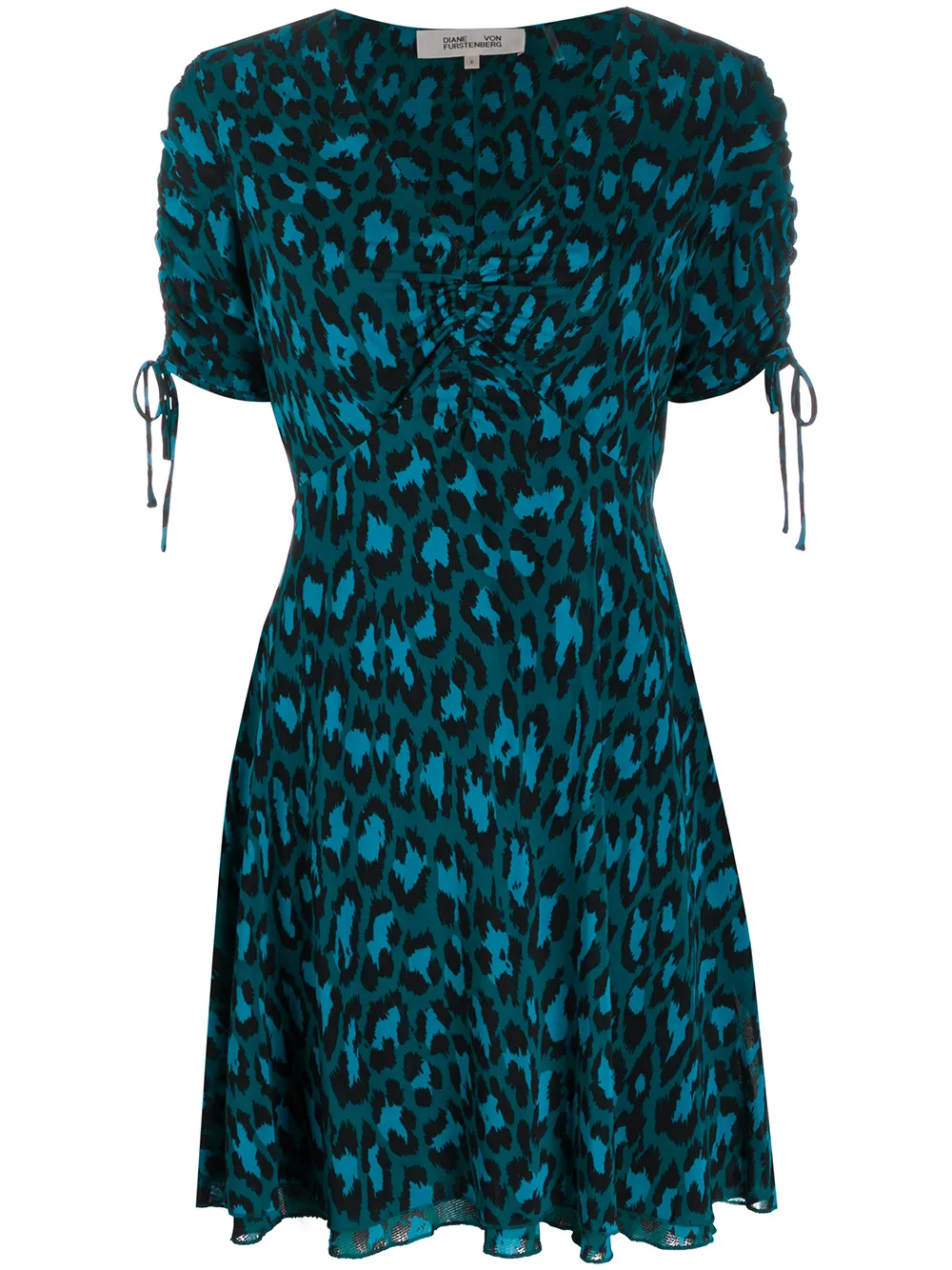 Diane von furstenberg leopard print dress best sale