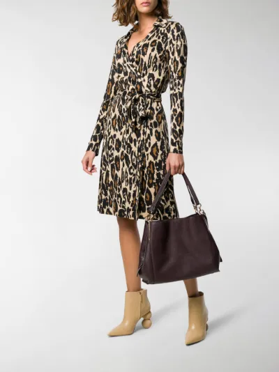 dvf cheetah dress