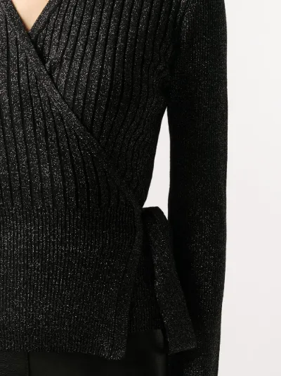 dvf wrap cardigan