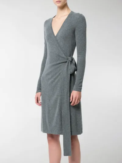 dvf linda cashmere dress