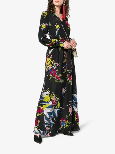 dvf floral maxi dress