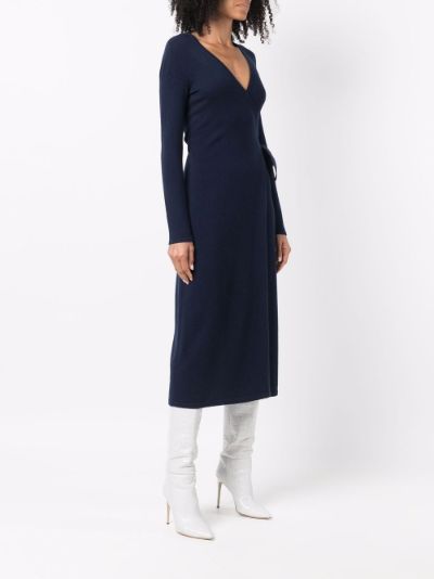 Diane von furstenberg cashmere wrap outlet dress