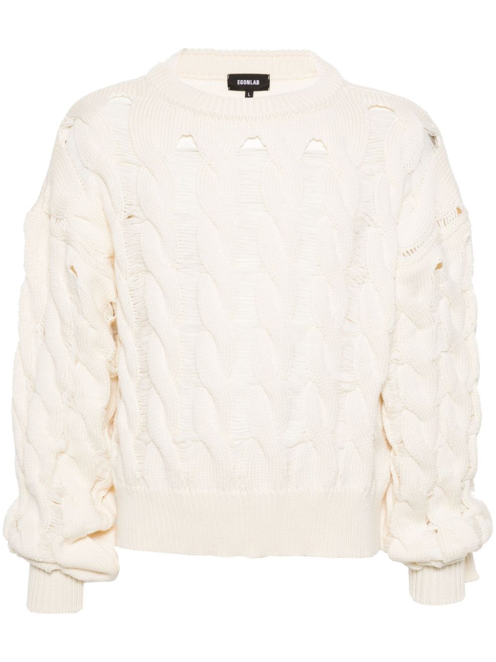 EGONlab. cable-knit jumper | Eraldo.com CN