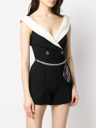 double breasted playsuit