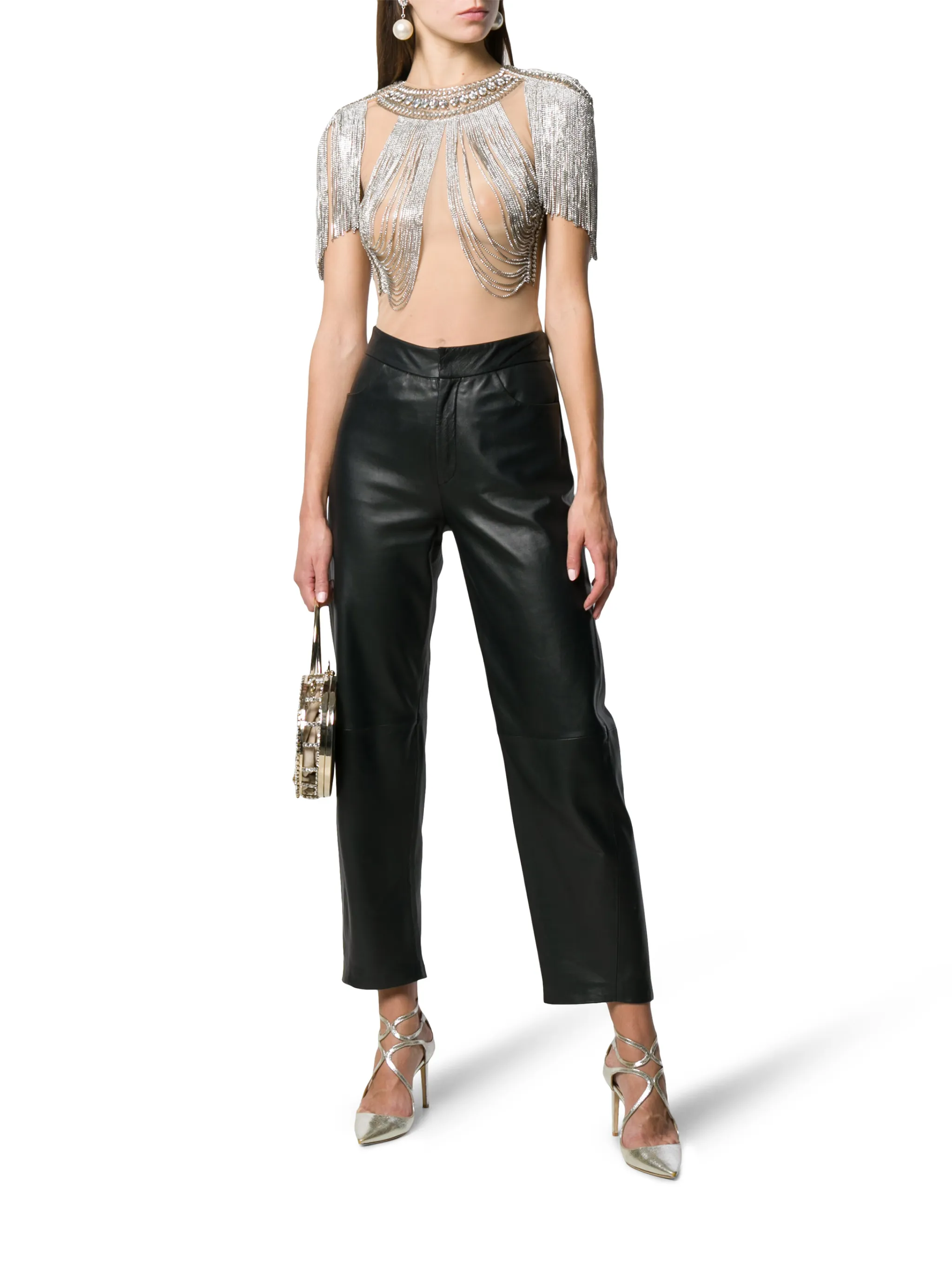Elisabetta Franchi embellished bodysuit | Eraldo.com UK