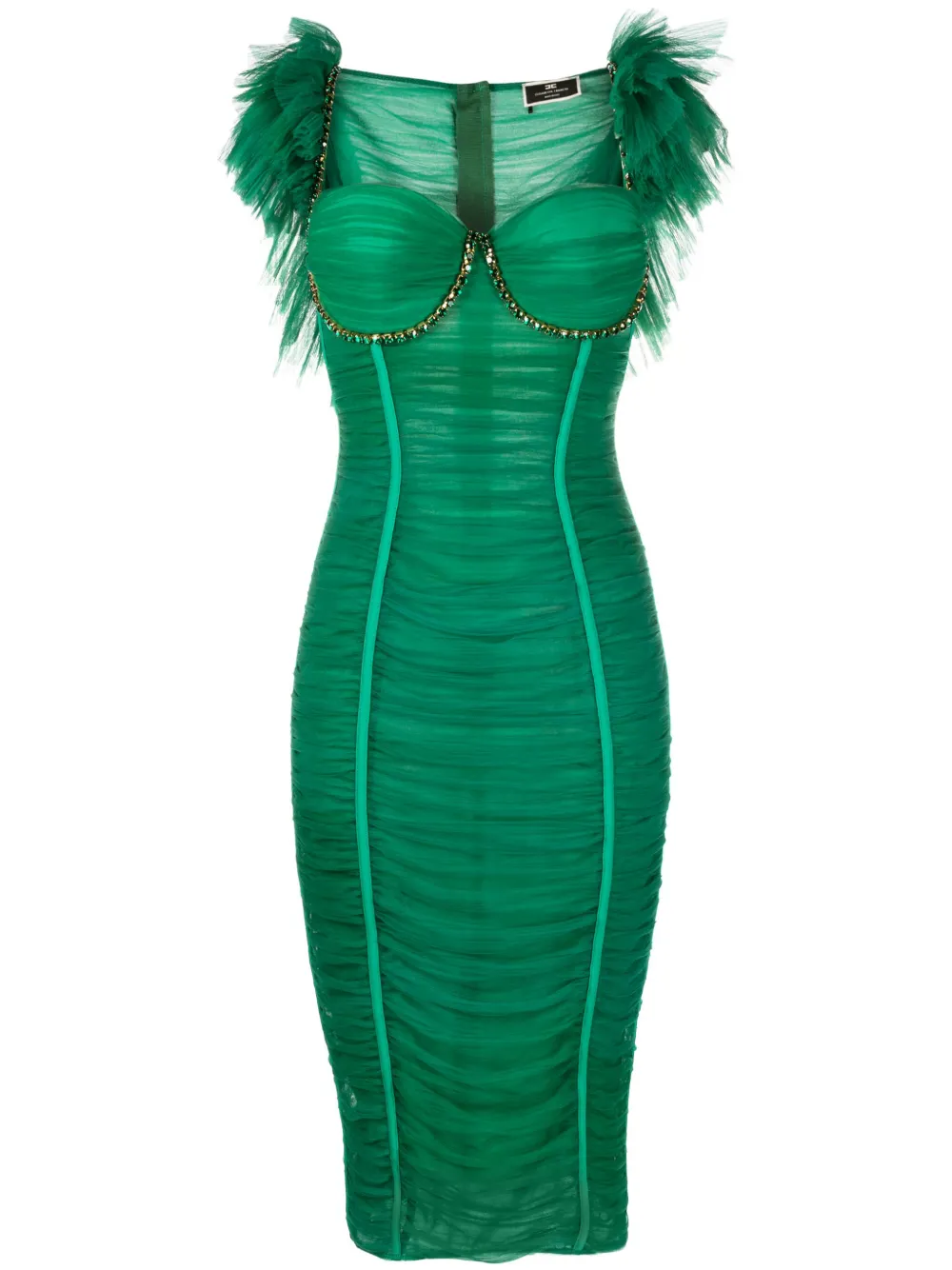 Elisabetta franchi 2024 green dress