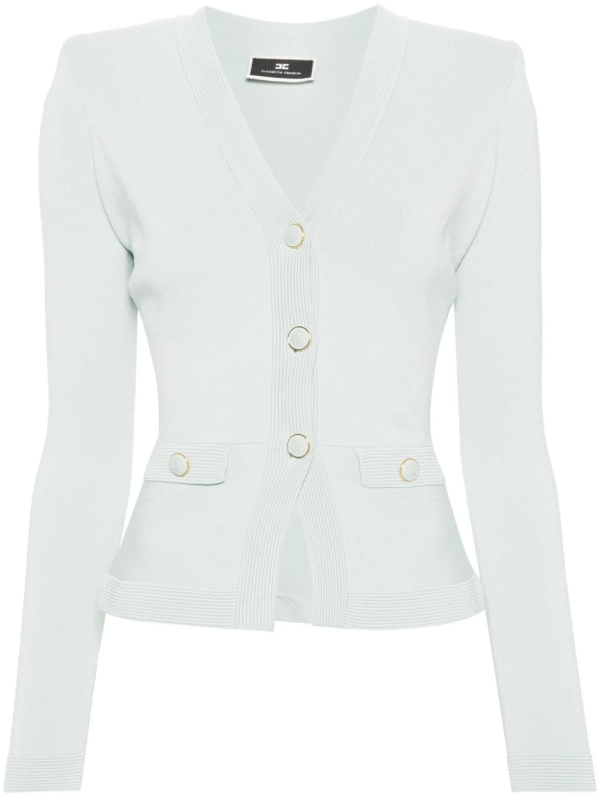 Elisabetta Franchi shoulder-pads cardigan | Eraldo.com CC Elisabetta Franchi shoulder-pads cardigan | Eraldo.com CC