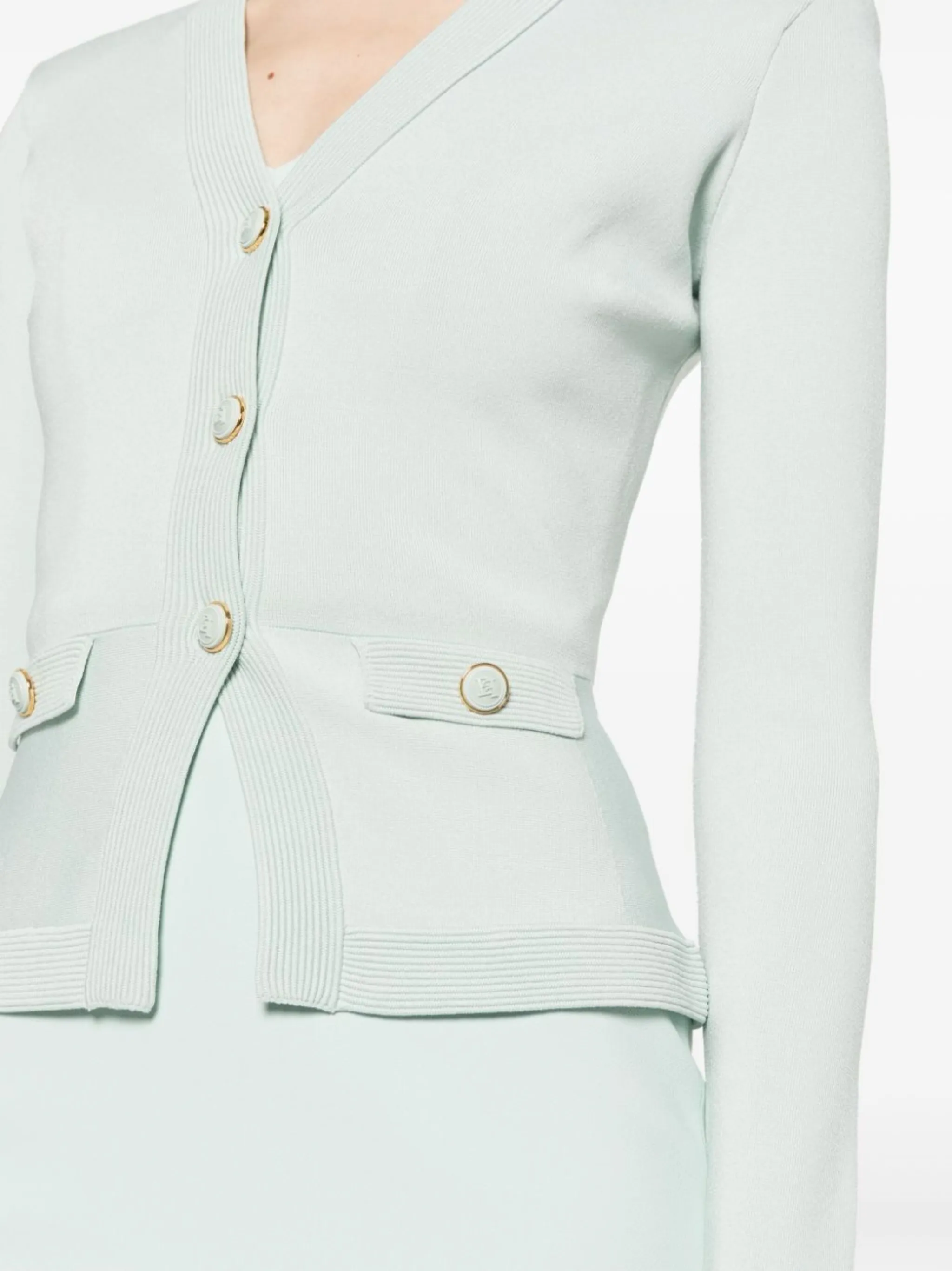 Elisabetta Franchi shoulder-pads cardigan | Eraldo.com CC Elisabetta Franchi shoulder-pads cardigan | Eraldo.com CC