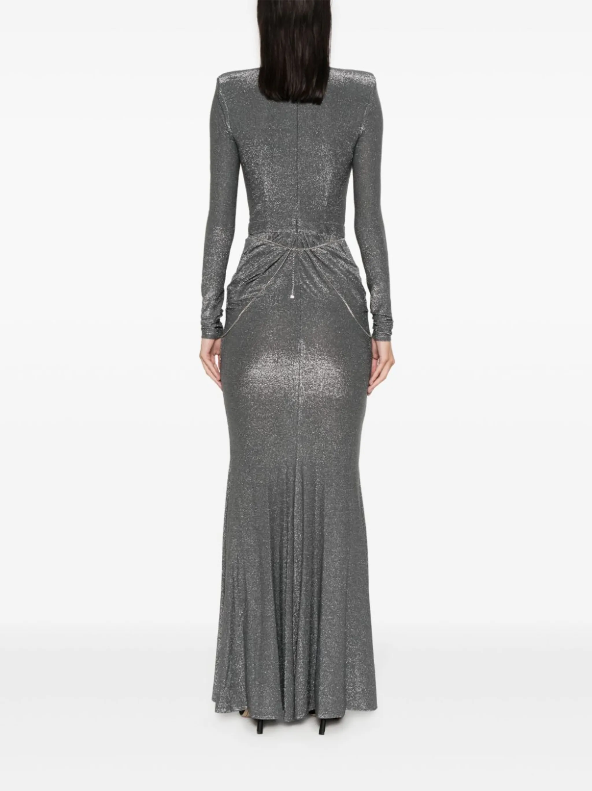パーティードレス Elisabetta Franchi Draped Bodice Evening Dress Elisabetta Franchi Draped Bodice Evening Dress | THE LIST