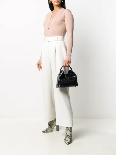 Elleme Baozi Croc-Embossed shoulder bag | Eraldo.com NF