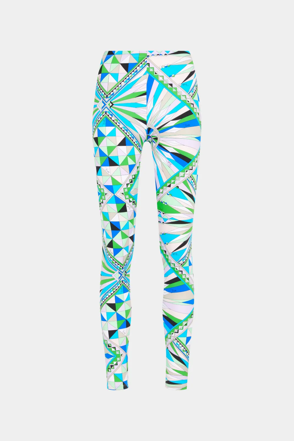 Bes-Print Leggings in green | PUCCI