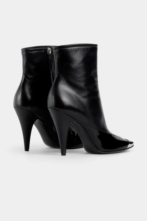black square boots