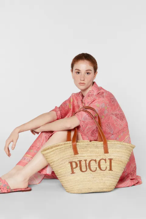 Conchiglieプリント バスケットバッグ | Emilio Pucci エミリオ・プッチ