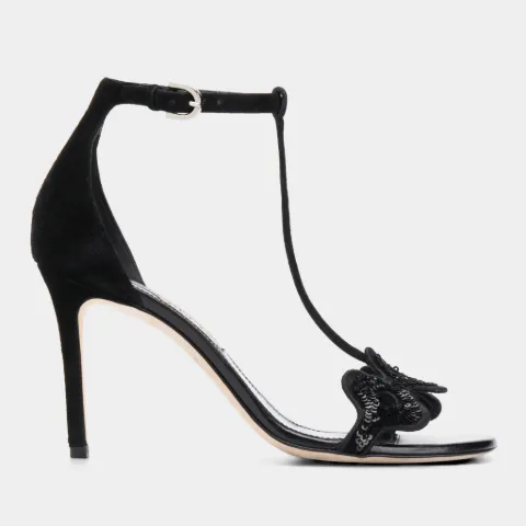 leather t bar sandals