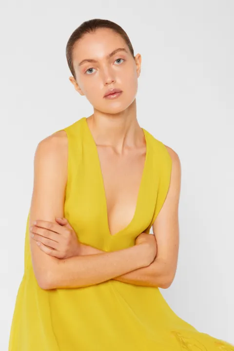 zara neon yellow jacket