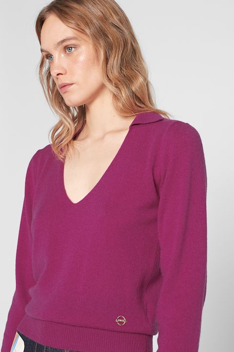 fuchsia cashmere