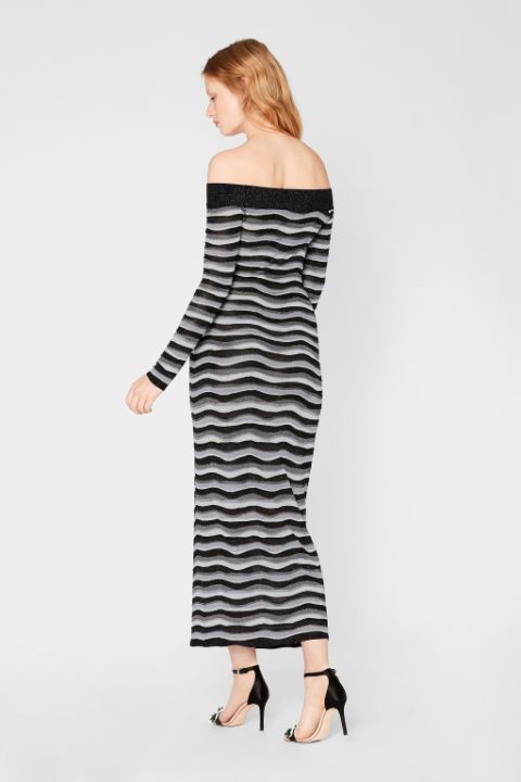 knitwear maxi dress