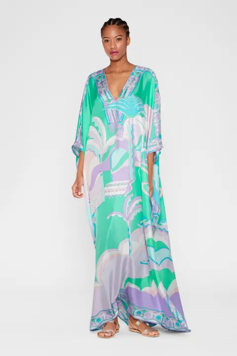 emilio pucci kaftan dress