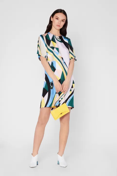 silk t shirt dress