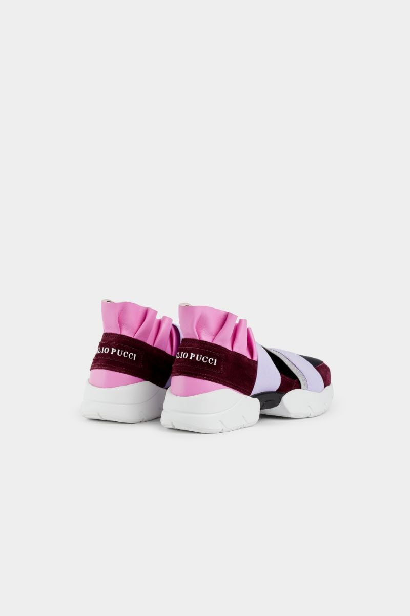 pink emilio pucci sneakers