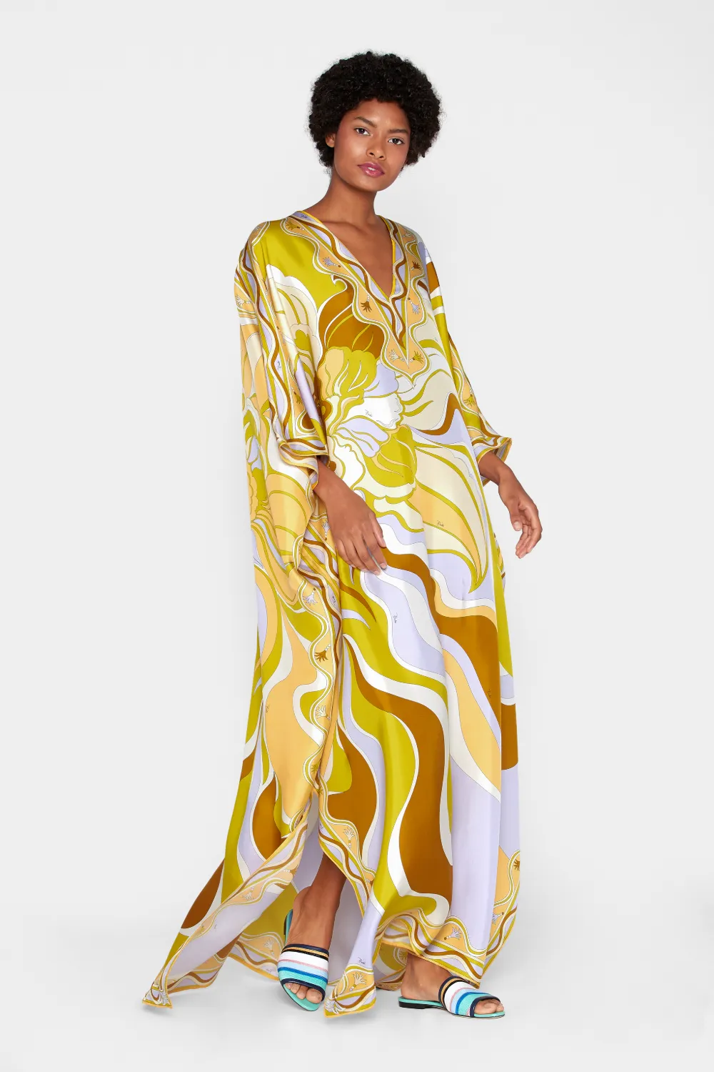 Pucci yellow dress sales