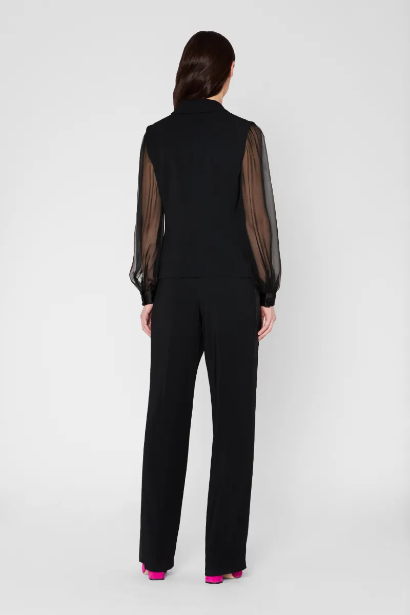 tailored bootcut trousers