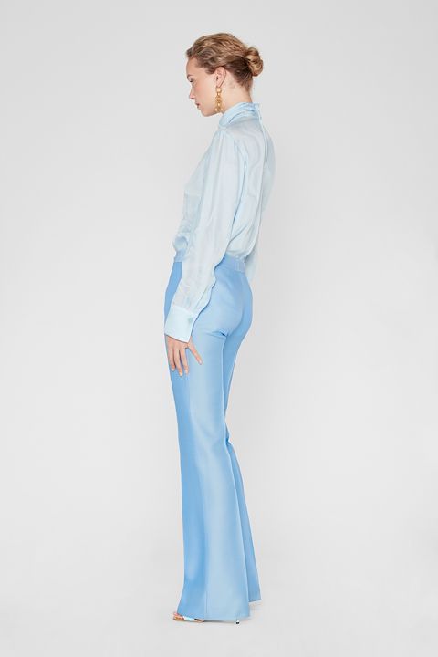 tailored flared trousers