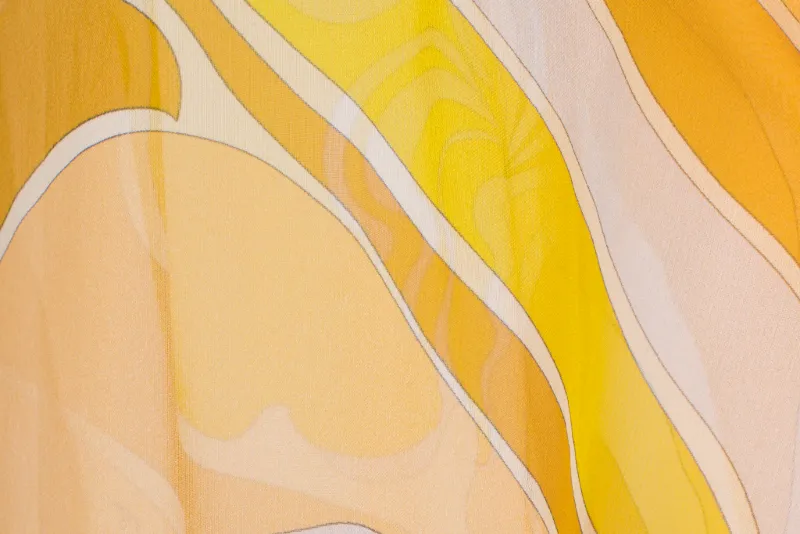 emilio pucci yellow dress