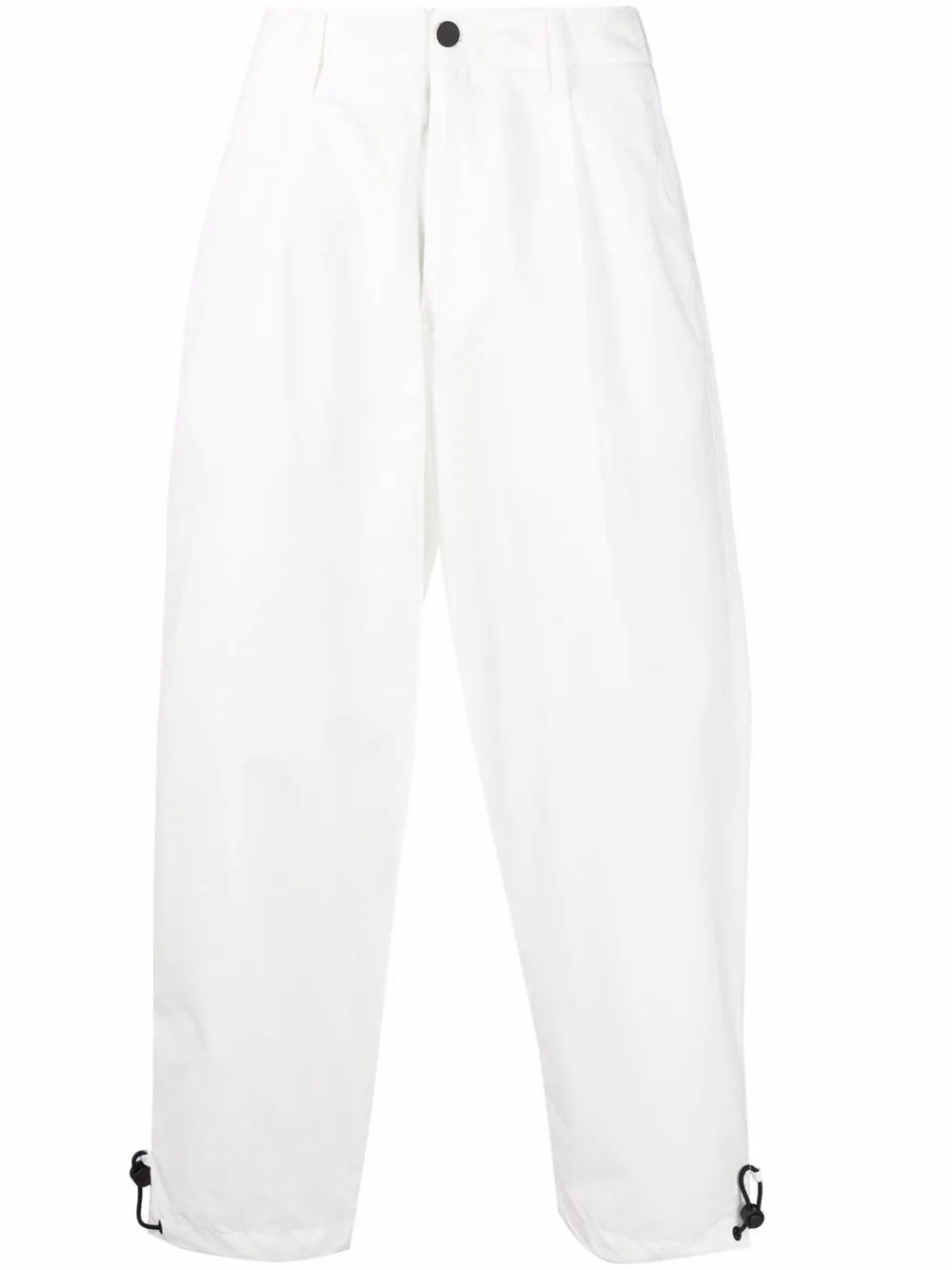armani white trousers