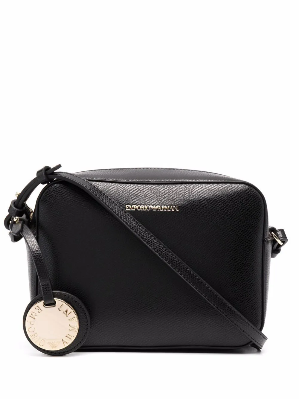 Emporio Armani embossed logo crossbody bag Eraldo SE