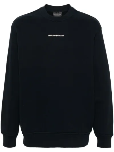 Emporio armani black store sweatshirt