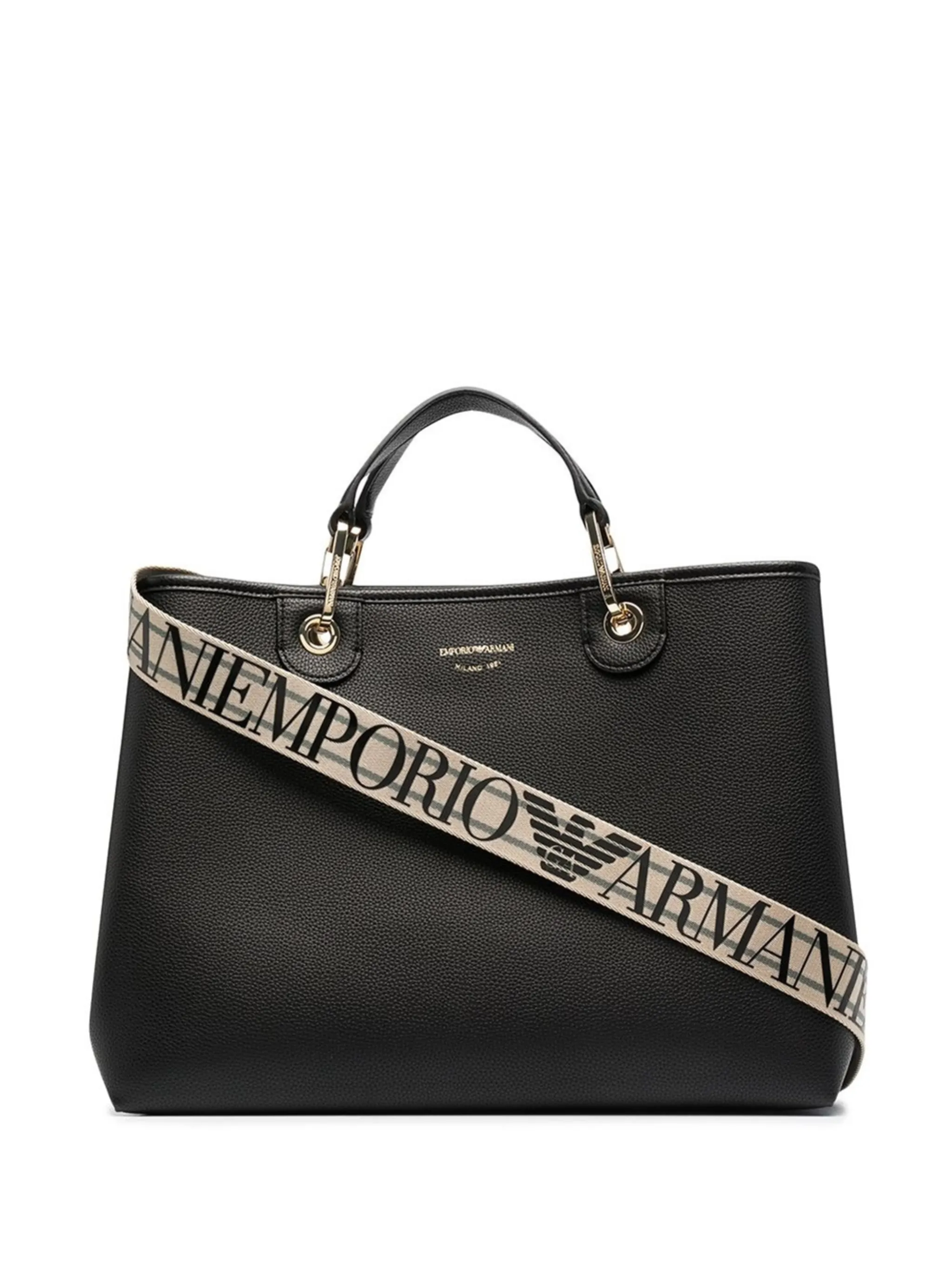Emporio armani logo tote bag discount
