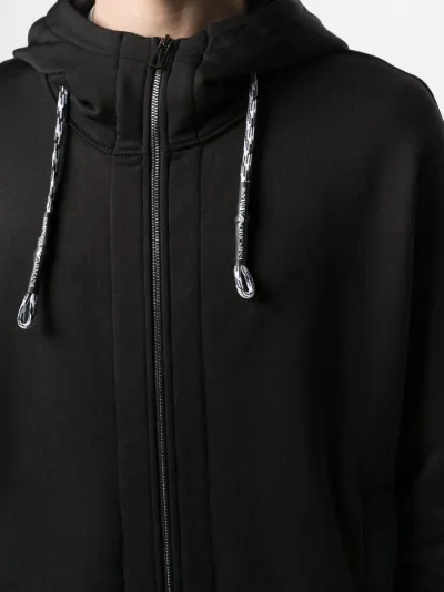 emporio armani zip up hoodie