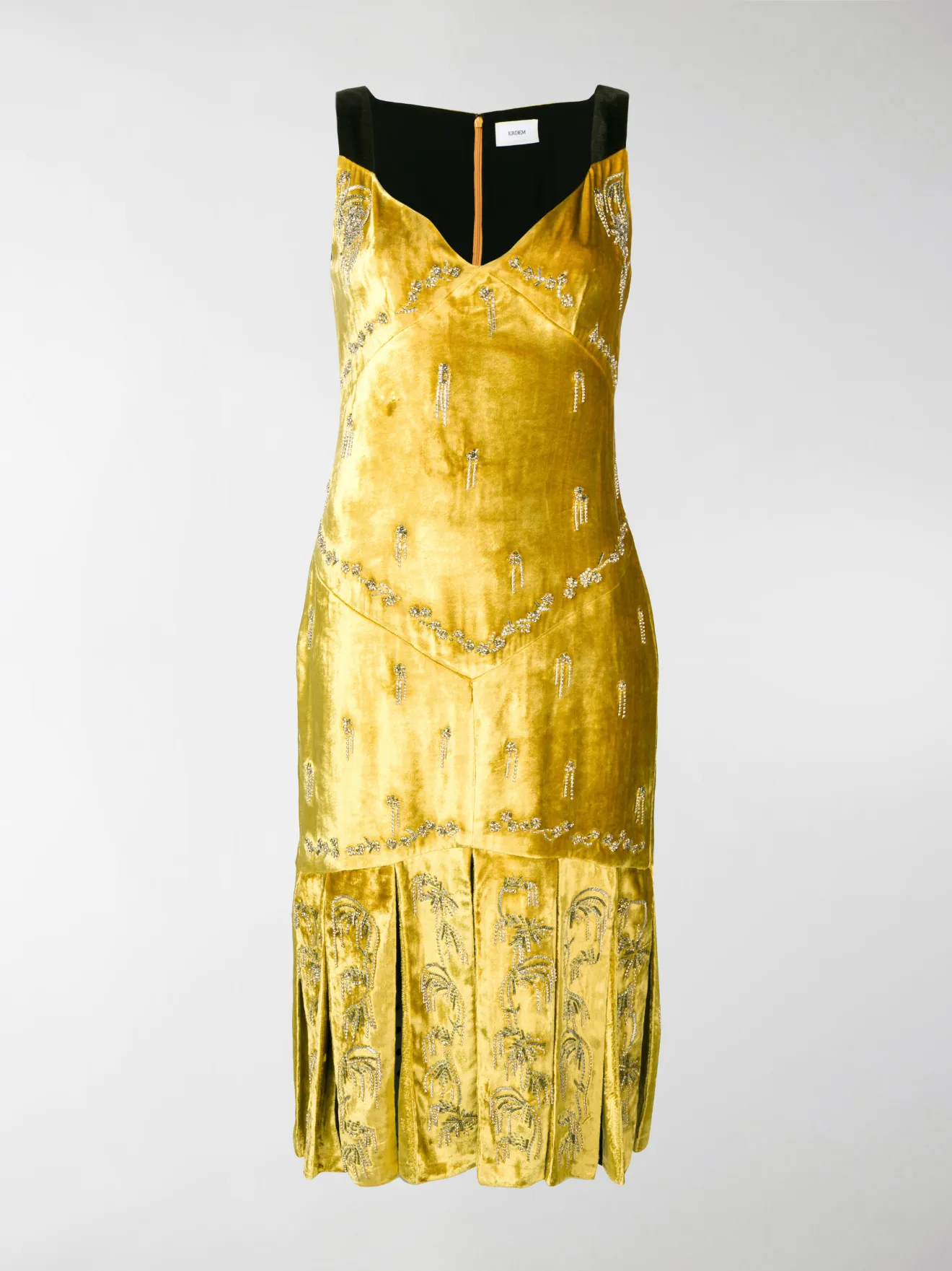 erdem yellow dress