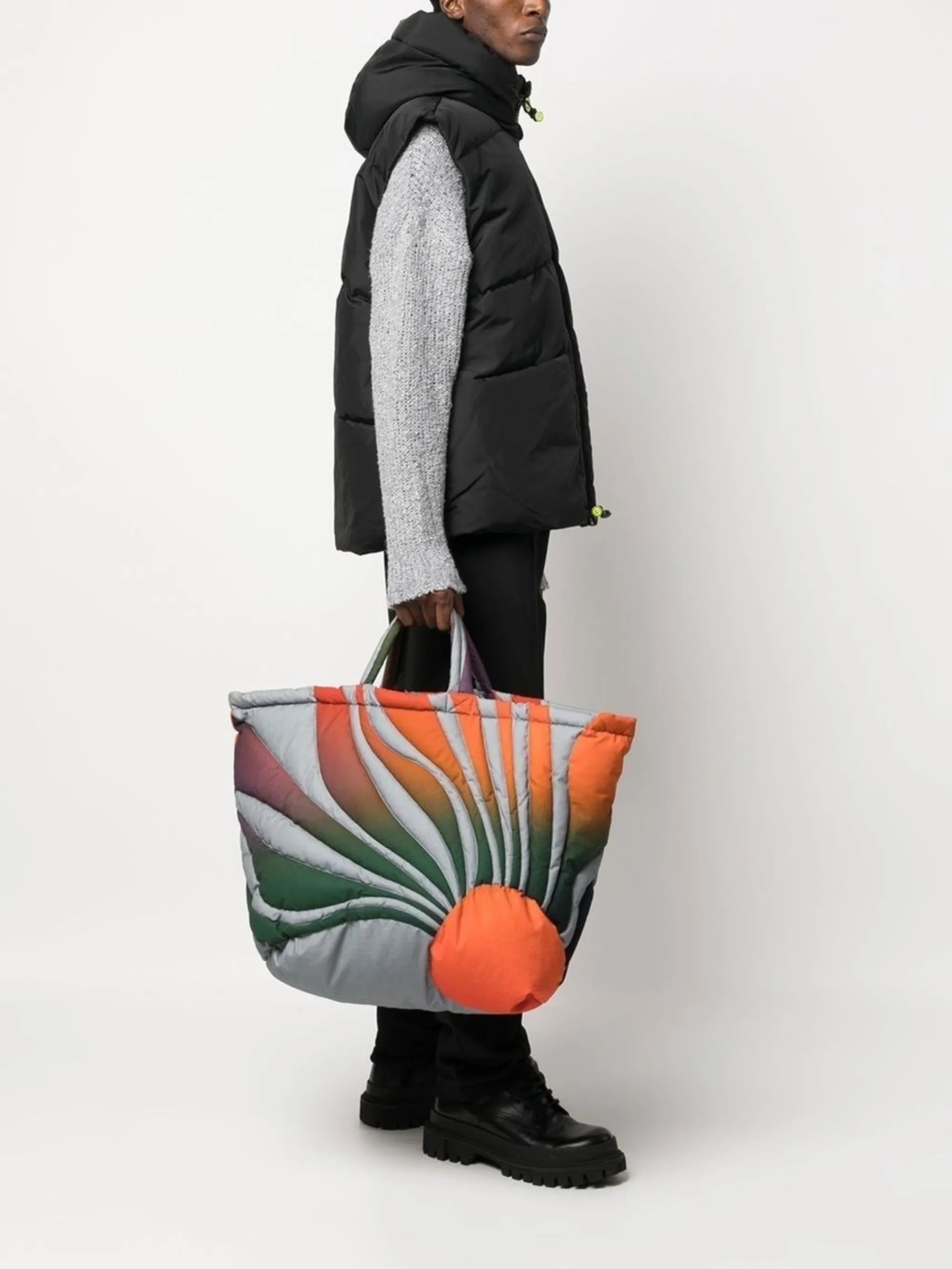 ERL Sunset puffer tote bag | Eraldo.com US