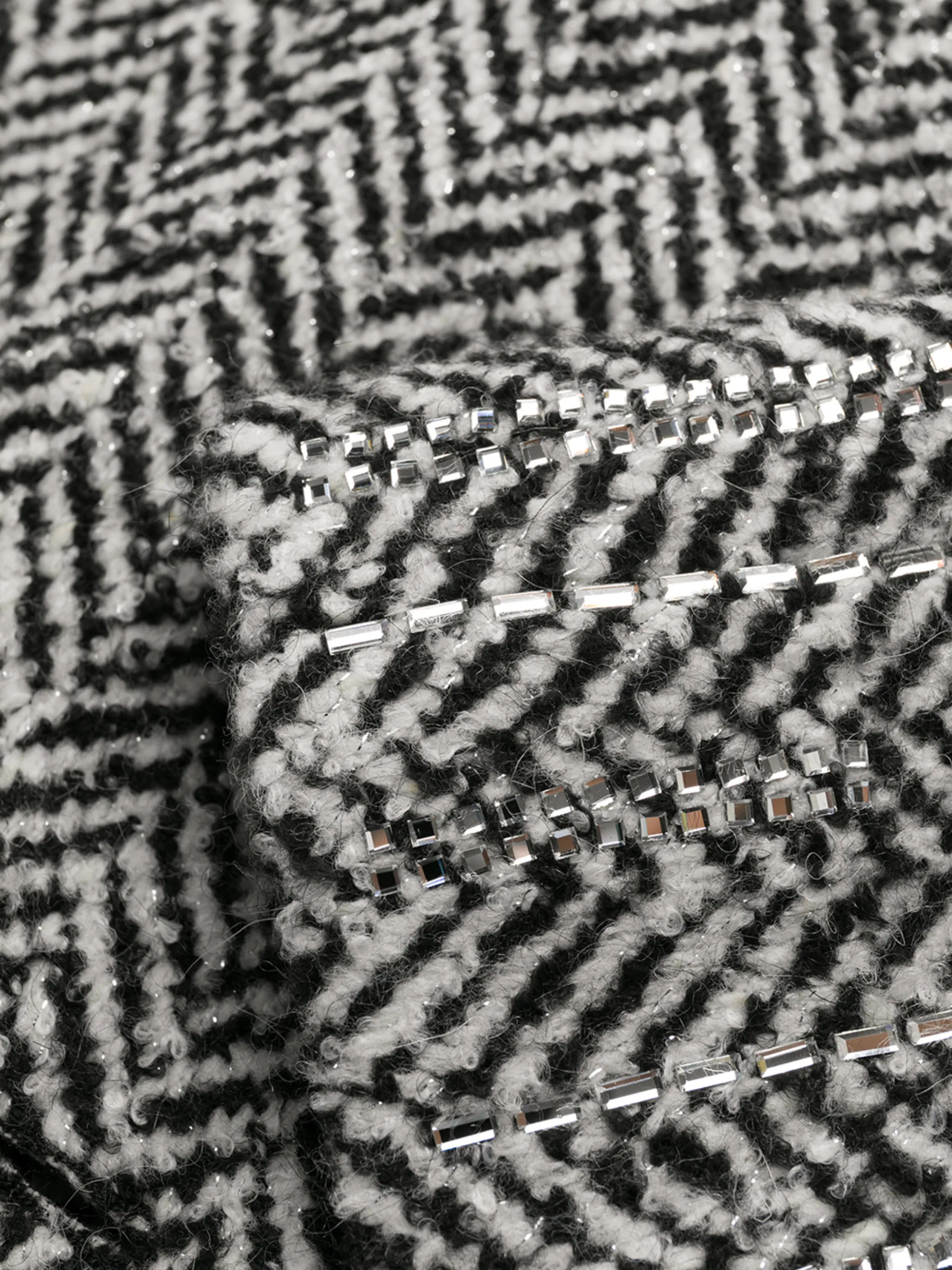 Ermanno Scervino Crystal Embellished Chevron coat | Eraldo Ermanno Scervino Crystal Embellished Chevron coat | Eraldo