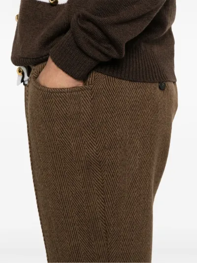 Ernest W. Baker herringbone trousers | Eraldo.com MC