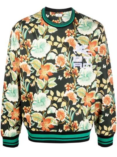 flowered sweatshirts