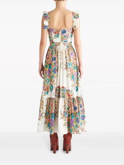 Etro white outlet dress