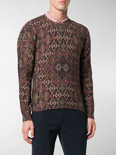 CABLE JUMPER WITH PEGASO | KNITWEAR | ETRO