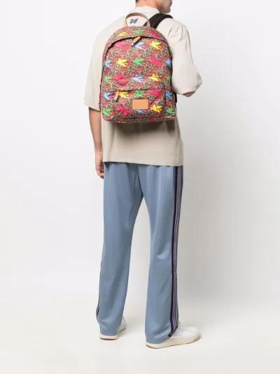 paisley print backpack