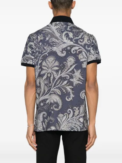 ETRO paisley print polo shirt Eraldo IO